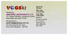 Vogs 0.2 Tablet 30 Vogs 0.2 Tablet 30