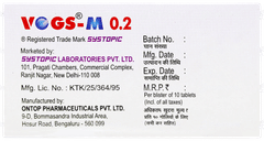 Vogs M 0.2 Tablet 10 Vogs M 0.2 Tablet 10