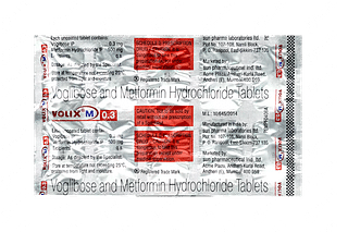 Volix M 0.3/500 MG Tablet 10