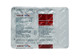 Volix Trio 0.2/500/2 MG Tablet Er 10