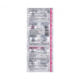 Vomiford 4 Md Tablet 10