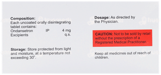 Vomiford 4 Md Tablet 10