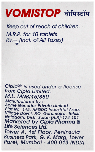 Vomistop Tablet 10