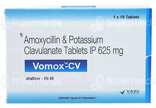 Vomox Cv 500/125 Mg Tablet 10