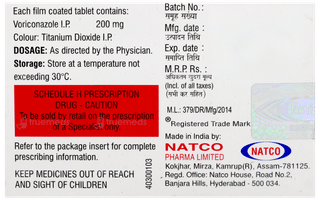 Vorizol 200 Tablet 4