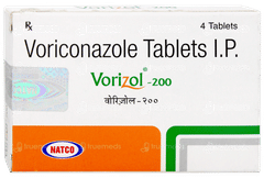 Vorizol 200 Tablet 4 Vorizol 200 Tablet 4