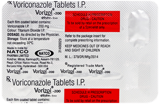 Vorizol 200 Tablet 4