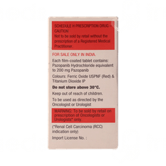 Votrient 200 MG Tablet 30