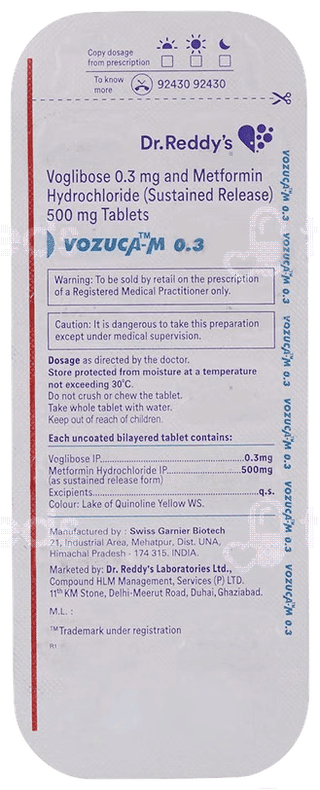 Vozuca M 0.3 Tablet 14