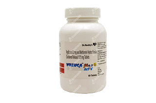 Vozuca M Activ 0.2/500 MG Tablet Sr 60