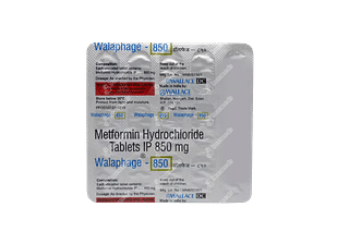 Walaphage 850 MG Tablet 15