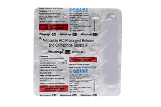 Walaphage G 1/500 MG Tablet Pr 15