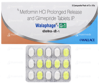 Walaphage G 1 Tablet 15