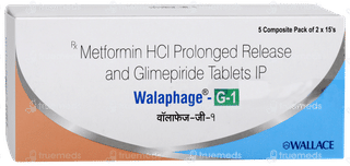 Walaphage G 1 Tablet 15