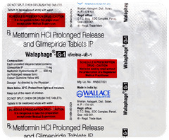Walaphage G 1 Tablet 15