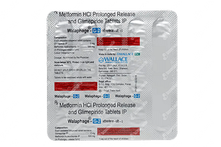 Walaphage G 2/500 MG Tablet 15