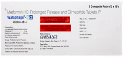 Walaphage G 2 Tablet 15