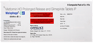 Walaphage G 2 Tablet 15