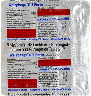 Walaphage G 2 Forte Tablet 15