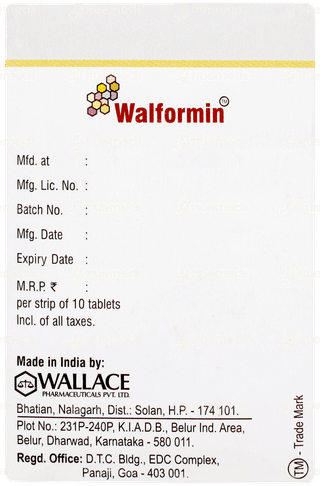 Walformin Tablet 10