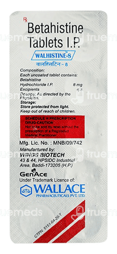 Walhistine 8 Tablet 10