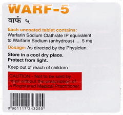 Warf 5 Tablet 30 Warf 5 Tablet 30