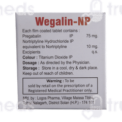 Wegalin Np 75/10 MG Tablet 10