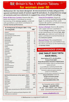 Wellwoman 50+ Tablet 10 Wellwoman 50+ Tablet 10