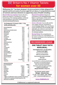 Wellwoman 50+ 3 Pack Of 10 Tablets