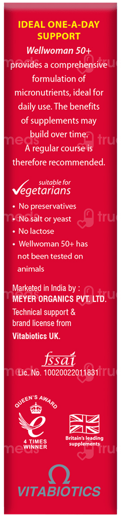 Wellwoman 50+ 3 Pack Of 10 Tablets