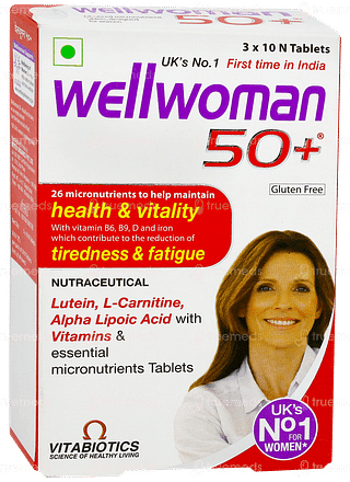 Wellwoman 50+ 3 Pack Of 10 Tablets