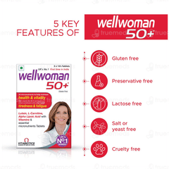 Wellwoman 50+ 3 Pack Of 10 Tablets