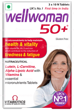 Wellwoman 50+ 3 Pack Of 10 Tablets