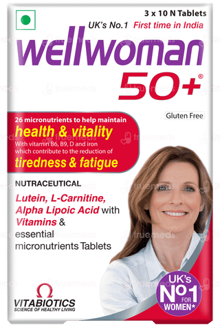 Wellwoman 50+ 3 Pack Of 10 Tablets