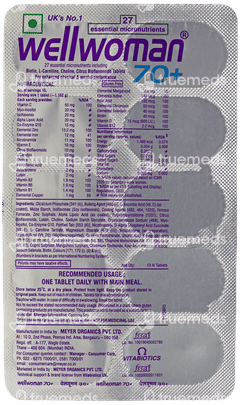 Wellwoman 70+ Tablet 10
