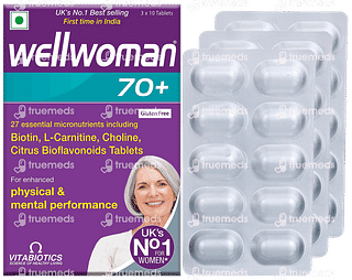 Wellwoman 70 Plus Tablet 30