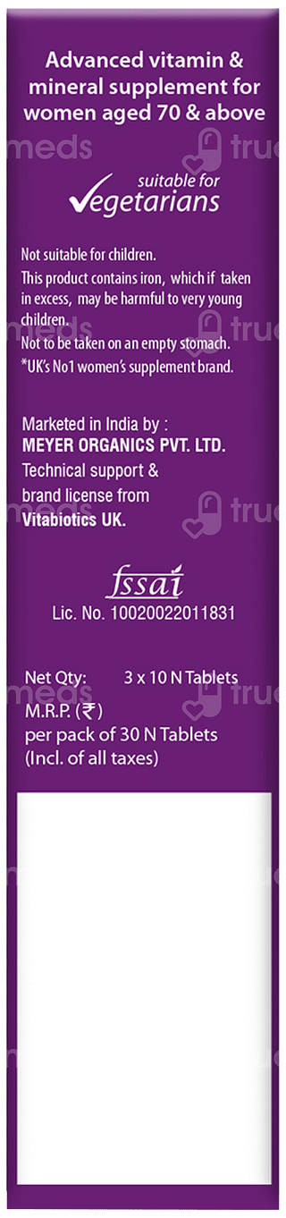 Wellwoman 70+ Tablet 30
