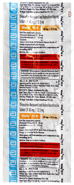 Winbp 40 H Tablet 10 Winbp 40 H Tablet 10