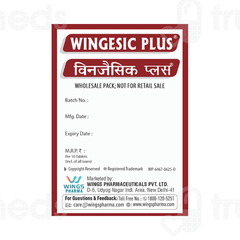 Wingesic Plus Tablet 10