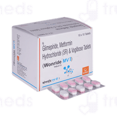 Wonride Mv 0.3/500/1 MG Tablet 10