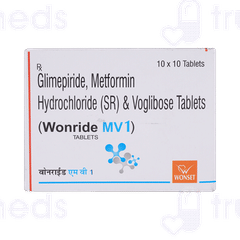 Wonride Mv 0.3/500/1 Mg Tablet 10 Wonride Mv 0.3/500/1 Mg Tablet 10