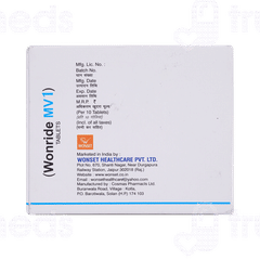 Wonride Mv 0.3/500/1 Mg Tablet 10 Wonride Mv 0.3/500/1 Mg Tablet 10