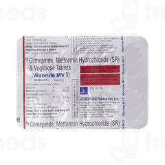 Wonride Mv 0.3/500/1 Mg Tablet 10 Wonride Mv 0.3/500/1 Mg Tablet 10