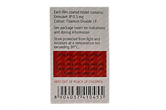 X Vir 0.5mg Tablet 30 X Vir 0.5mg Tablet 30
