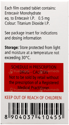 X Vir 0.5Mg Tablet 30