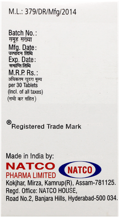 X Vir 0.5Mg Tablet 30
