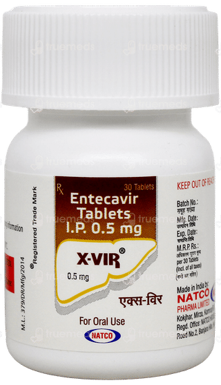 X Vir 0.5Mg Tablet 30
