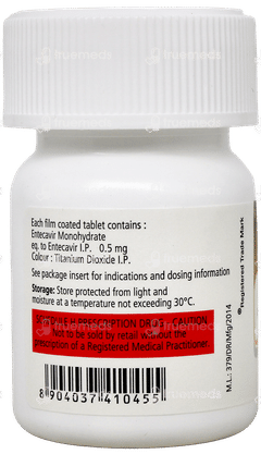 X Vir 0.5Mg Tablet 30