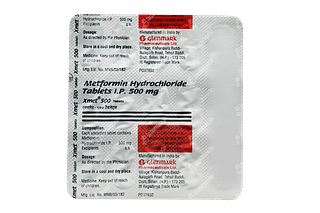 X Met 500 MG Tablet 15