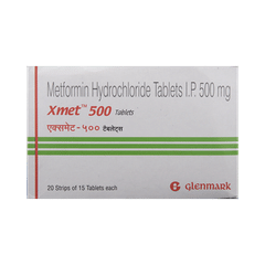 Xmet 500 Tablet 15 Xmet 500 Tablet 15